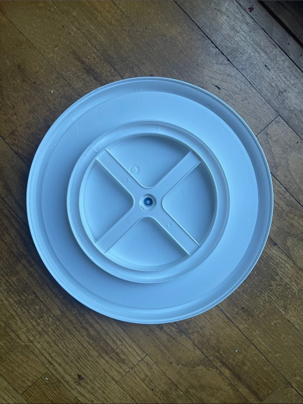 Co-op Blue Non-Skid Turntable Lazy Susan